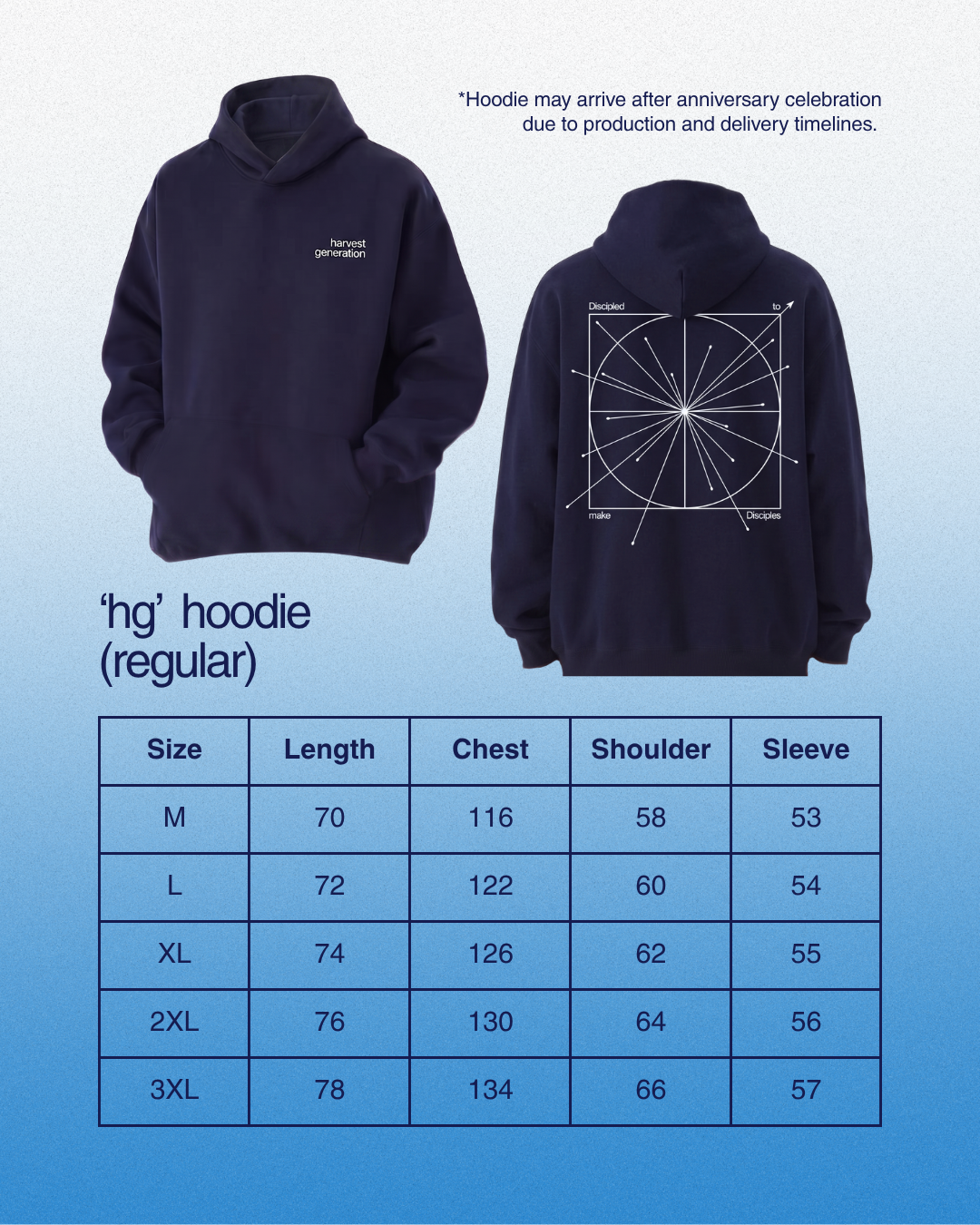 ‘hg’ Regular Hoodie